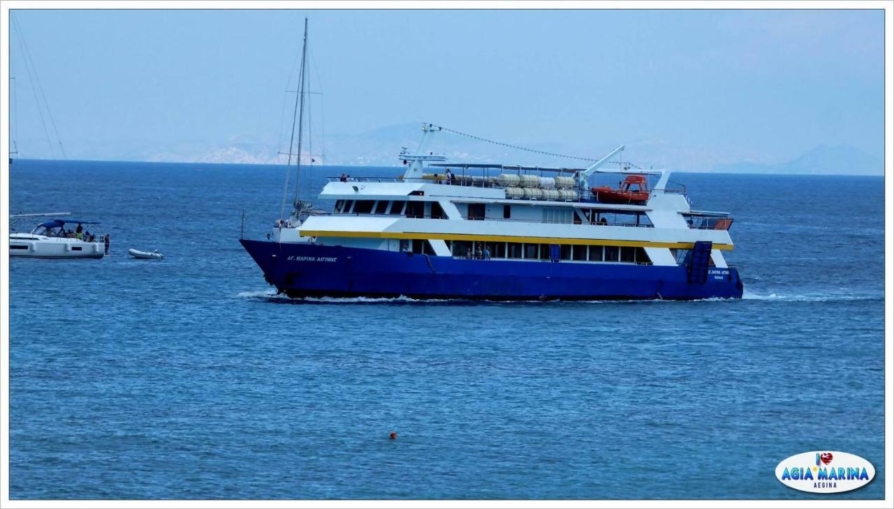 Kavos Bay Seafront Hotel Agia Marina  Exterior foto